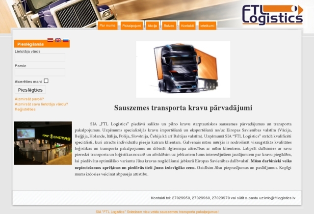 FTL Logistics, SIA
